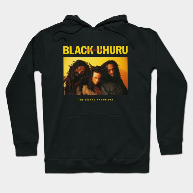 Black Uhuru Island Anthology Hoodie by flouhut